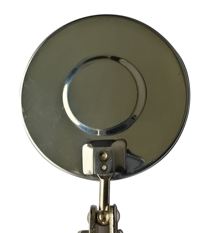 Τηλεσκοπικός καθρέφτης 52mm Inpecting στροφέων διευθετήσιμο κοινό λαστιχένιο πιάσιμο ανοξείδωτου περιστροφής 360-βαθμού πλήρες