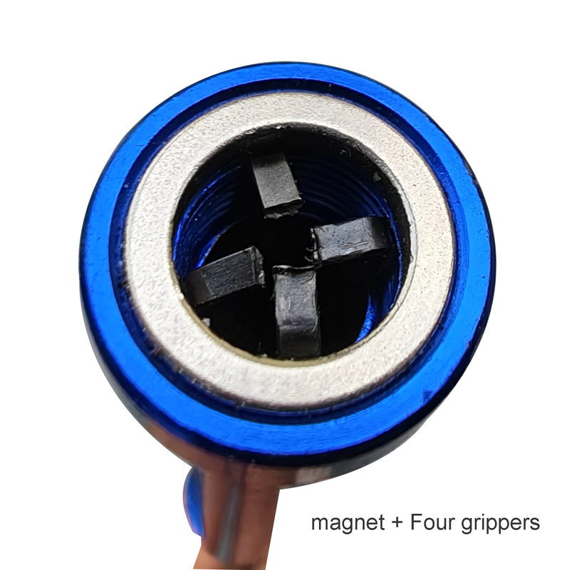 Μαγνητική εύκαμπτη μάνικα Bendable συλλεκτικών μηχανών τέσσερις-νυχιών εργαλείων Grabber με τα φω'τα των οδηγήσεων