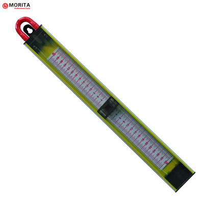 Εργαλεία υδραυλικού υλικού U-Gauge Manometer 30MB 12" ανθεκτικό πλαστικό καθαρό κάλυμμα για τον έλεγχο και τη ρύθμιση της πίεσης του αερίου