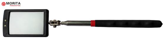 Αγορά Εργαλεία υδραυλικών τηλεσκοπικού καθρέφτη επιθεώρησης 65 * 42mm LED φως περιστρέφεται προς όλες τις κατευθύνσεις από ανοξείδωτο χάλυβα online manufacture