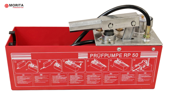 Αγορά Χειροκίνητη υδραυλική αντλία δοκιμής 5Mpa 12L Πυρολογικά εργαλεία Χαλκός & Χάλυβας & Al Alloy Πυροσβεστικό σωλήνα νερού και δοκιμή διαρροής online manufacture